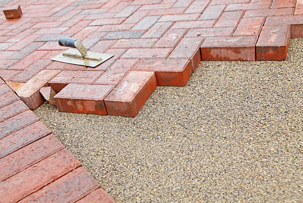 Residential Paver Driveway in Burbank, IL